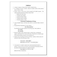 Strings 2.3 Structured and Object-Oriented Programming-BCSE102L