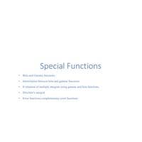 Dirichlet Integral and Error Functions Calculus-BMAT101L