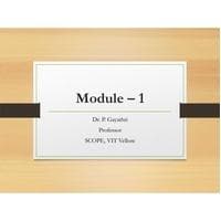 Design and Analysis of Algorithms 1C-BCSE204L