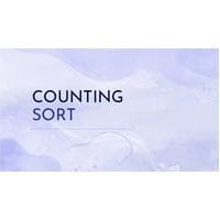 Counting sort Data Structures and Algorithms-BCSE202L(1)