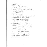 Solution of first order PDEs by msv Differential Equations and Transform-BMAT102L