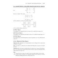 Row-column-null space Complex Variables and Linear Algebra-BMAT201L