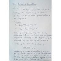 evaluation of Z-transform Differential Equations and Transform-BMAT102L