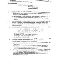 Probability And Statistics