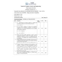 Design and Analysis of Algorithms