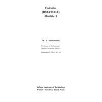 Solids of Revolution 1.6 Calculus-BMAT101L