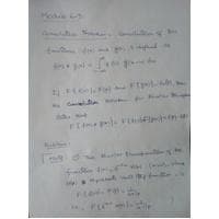 Convolution Theorem Differential Equations and Transform-BMAT102L