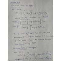 Fourier sine and cosine transforms Differential Equations and Transform-BMAT102L
