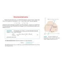 Directional Derivatives Calculus-BMAT101L