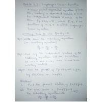 Clairaut’s form Differential Equations and Transform-BMAT102L