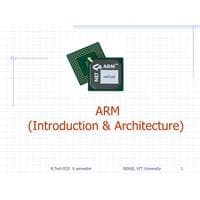 30 ARM Architecture Microprocessors and Microcontrollers-BECE204L
